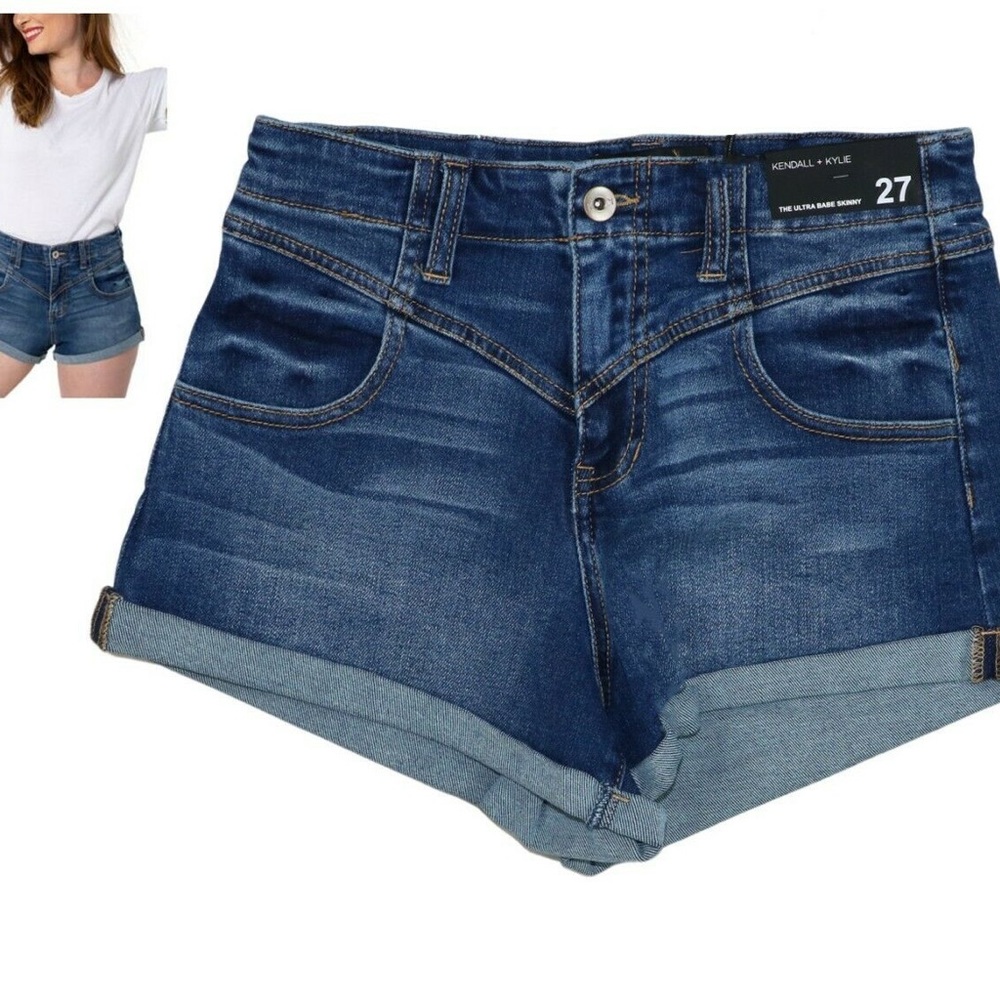 KENDALL & KYLIE denim shorts
